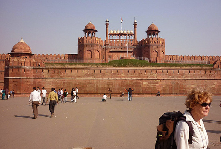 Red Fort in new Delhi