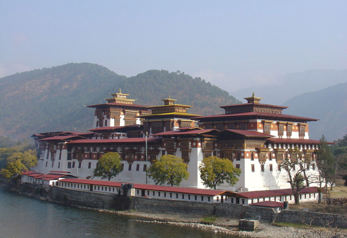 Punakha in Bhutan