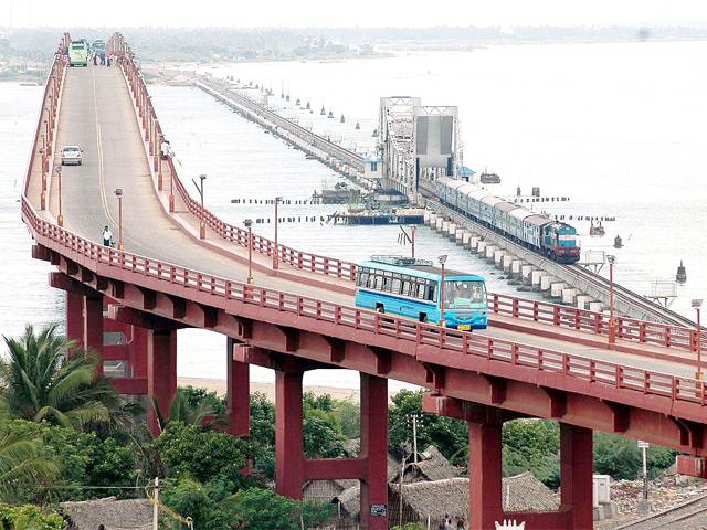 Pamban Brigde (Rameshwaram